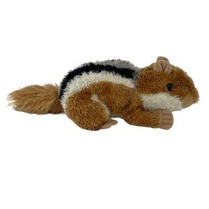 Aurora Chipmunk Plush 10" Stuffed Animal Toy Brown Mini Flopsy